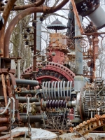 The Forevertron, built by Tom Every (Dr. Evermor), south of Baraboo, Wisconsin