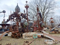 The Forevertron, built by Tom Every (Dr. Evermor), south of Baraboo, Wisconsin