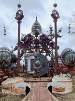 The Forevertron, built by Tom Every (Dr. Evermor), south of Baraboo, Wisconsin