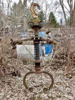 Figure at the Forevertron, built by Tom Every (Dr. Evermor), south of Baraboo, Wisconsin