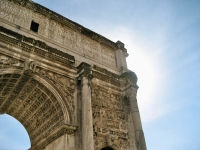 Arch of Septimius Severus at the Forum, Rome