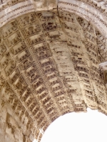 Arch of Septimius Severus at the Forum. (Emma photo)