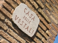 House of the Vestal Virgins, the Forum. (Emma photo)