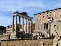 Temple of Saturn, the Forum