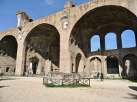 The Basilica of Maxentius and Constantine, the Forum