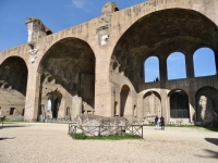 The Basilica of Maxentius and Constantine, the Forum