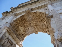 The Arch of Titus, the Forum, Rome