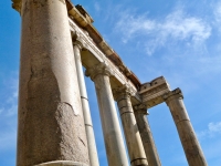 Temple of Saturn, the Forum