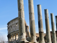 View of the Colosseum