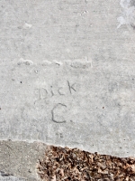 Dick C, level 2. Chicago Lakefront stone carvings, between Foster Avenue and Montrose. 2017 Dick C, level 2. Chicago Lakefront stone carvings, between Foster Avenue and Montrose. 2017