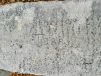 Terry. Chicago lakefront stone carvings, Foster Avenue Beach. 2023