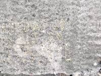 Don + PA, level 1. Chicago lakefront stone carvings, between Foster Avenue and Montrose. 2023 Don + PA, level 1. Chicago lakefront stone carvings, between Foster Avenue and Montrose. 2023