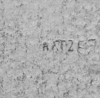 Artzer. Chicago Lakefront stone carvings, between Foster Avenue and Montrose. 2017