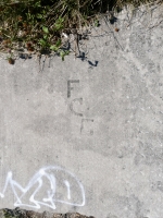 FCG(?). Chicago lakefront stone carvings, between Foster Avenue and Montrose. 2023