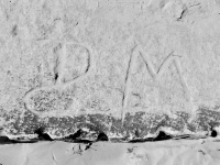 DM. Chicago lakefront stone carvings, between Foster Avenue and Montrose. 2017 DM. Chicago lakefront stone carvings, between Foster Avenue and Montrose. 2017