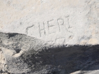 Cheri, level 2. Chicago Lakefront stone carvings, between Foster Avenue and Montrose. 2023 Cheri, level 2. Chicago Lakefront stone carvings, between Foster Avenue and Montrose. 2023
