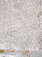 Gus, S. Chicago lakefront stone carvings, between Foster Avenue and Montrose. 2023 Gus, S. Chicago lakefront stone carvings, between Foster Avenue and Montrose. 2023