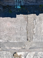 BK, level 2. Chicago lakefront stone carvings, between Foster Avenue and Montrose. 2023 BK, level 2. Chicago lakefront stone carvings, between Foster Avenue and Montrose. 2023