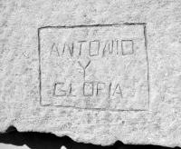 Antonio Y Gloria. Level 3. Chicago lakefront stone carvings, Foster Avenue Beach. 2017 Antonio Y Gloria. Level 3. Chicago lakefront stone carvings, Foster Avenue Beach. 2017