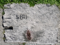 September 6, 1960, Conrad, Sam. Chicago Lakefront stone carvings, between Foster Avenue and Montrose. 2023