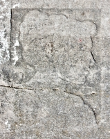 Profile of a woman, now damaged, level 2. Chicago lakefront stone carvings, between Foster Avenue and Montrose. 2017 Profile of a woman, now damaged, level 2. Chicago lakefront stone carvings, between Foster Avenue and Montrose. 2017