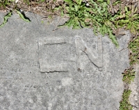 CN. Chicago lakefront stone carvings, between Foster Avenue and Bryn Mawr. 2017 CN. Chicago lakefront stone carvings, between Foster Avenue and Bryn Mawr. 2017