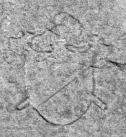 Shield with knight's helmet. Chicago lakefront stone carvings, between Foster Avenue and Bryn Mawr. 2017 Shield with knight's helmet. Chicago lakefront stone carvings, between Foster Avenue and Bryn Mawr. 2017