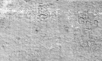 Scott Roane, Greg and Thomas Barnett. Chicago lakefront stone carvings, Foster Avenue Beach. 2017 Scott Roane, Greg and Thomas Barnett. Chicago lakefront stone carvings, Foster Avenue Beach. 2017