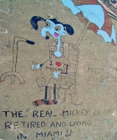 The real Mickey is retired and living in Miami!! Nelson Pam 99. Chicago lakefront paintings, between Foster Avenue and Bryn Mawr. 2006 The real Mickey is retired and living in Miami!! Nelson Pam 99. Chicago lakefront paintings, between Foster Avenue and Bryn Mawr. 2006