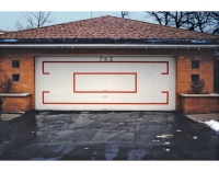 Decorative garage door, Olympia Fields, Illinois (Weitze/Williams)