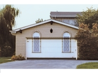 Decorative garage door, Olympia Fields, Illinois (Weitze/Williams)