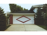 Decorative garage door, Olympia Fields, Illinois (Weitze/Williams)