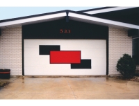 Decorative garage door, Olympia Fields, Illinois (Weitze/Williams)