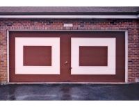 Decorative garage door, Olympia Fields, Illinois (Weitze/Williams)