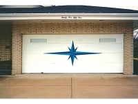 Decorative garage door, Olympia Fields, Illinois (Weitze/Williams)