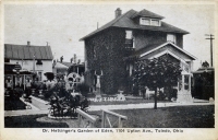 Dr. Hettinger's Garden of Eden, Toledo, Ohio, postcard