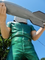 The Gemini Giant spaceman on the former Rt. 66, Wilmington, Illinois