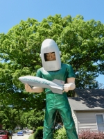 The Gemini Giant spaceman on the former Rt. 66, Wilmington, Illinois