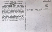 Carmelite Shrines of Munster, Indiana, postcard-Verso Carmelite Shrines of Munster, Indiana, postcard-Verso