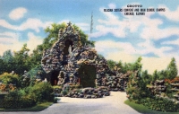 Felician Sisters of Chicago grotto postcard Felician Sisters of Chicago grotto postcard