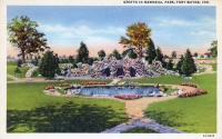 Ft. Wayne, Indiana, Grotto postcard Ft. Wayne, Indiana, Grotto postcard