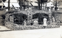 Unidentified grotto postcard Unidentified grotto postcard