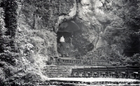 Sorrowful Mother Grotto postcard, Portland, Oregon