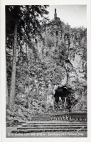 Sorrowful Mother Grotto postcard, Portland, Oregon Sorrowful Mother Grotto postcard, Portland, Oregon