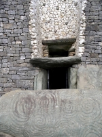 The entry at Newgrange.