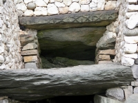 The entry at Newgrange.