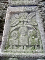 The Moone high cross.