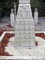 The high cross at Moone, where atmosphere is sacrificed to preservation.