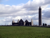 The Kilmacduagh monastery near Gort