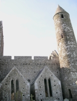 The Rock of Cashel. There's a lot to be said for tourist traps that have real character. The setting is spectacular, with a lovely view of a ruined abbey nearby and lots of fabulous stone carvings.